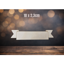 Tabliczka ozdobna 18, wstążka 10cm, sklejka 3mm